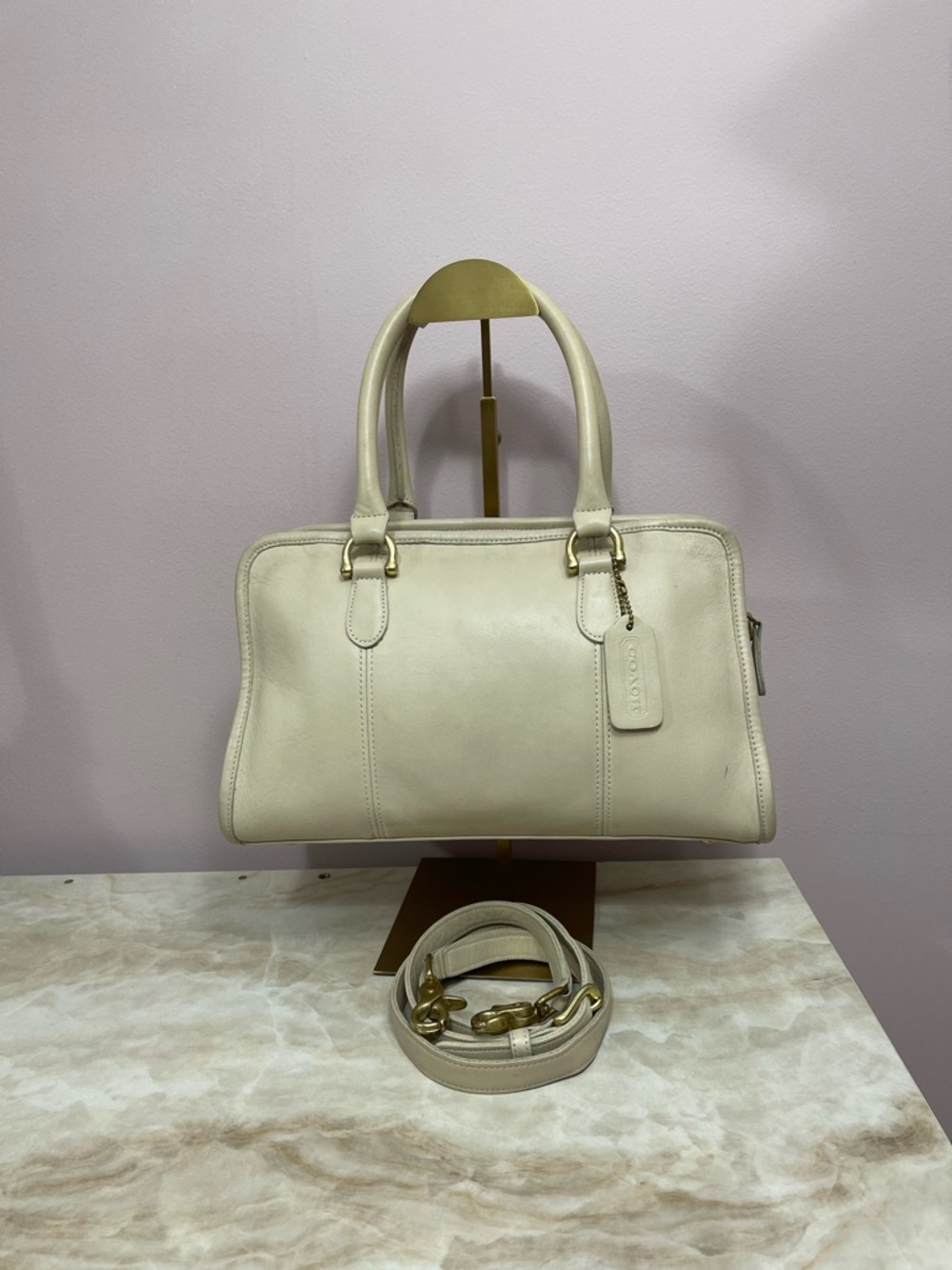 Vintage Coach Beaumont satchel